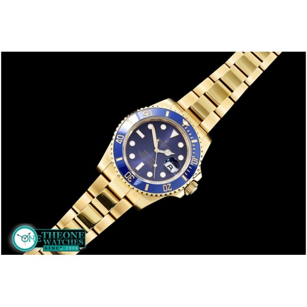 Rolex - Submariner 116618 YG/YG Blue BP V2 SP Asia 3135