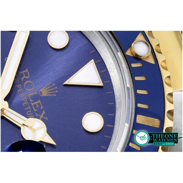 Rolex - Submariner 116613 Cer YG/SS Blue BP V2 SP Asia 3135