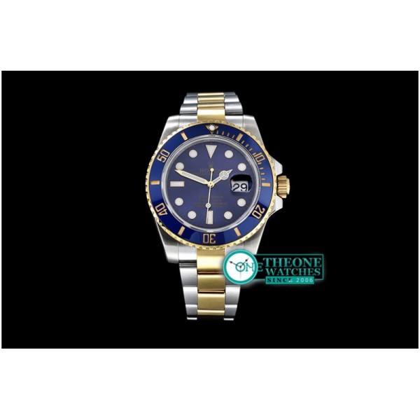 Rolex - Submariner 116613 Cer YG/SS Blue BP V2 SP Asia 3135