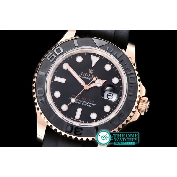 Rolex - YachtMaster 116655 40mm RG/RU Black BP V2 SP A3135 Mod