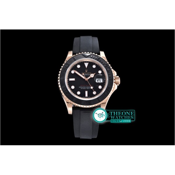 Rolex - YachtMaster 116655 40mm RG/RU Black BP V2 SP A3135 Mod