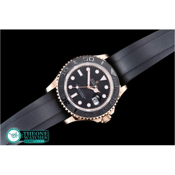 Rolex - YachtMaster 116655 40mm RG/RU Black BP V2 SP A3135 Mod