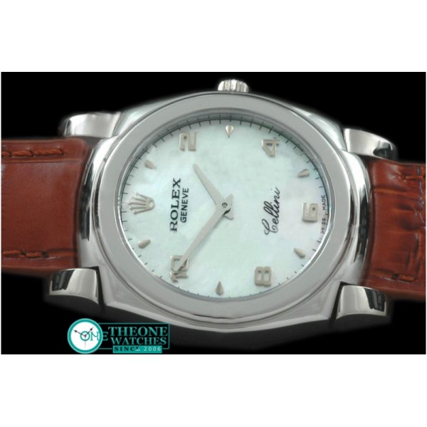 Rolex - Cellini SS/LE MOP White Num Swiss Quartz