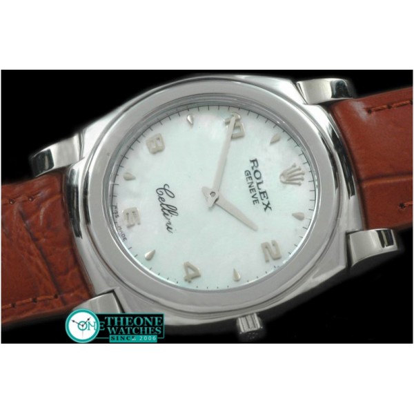 Rolex - Cellini SS/LE MOP White Num Swiss Quartz