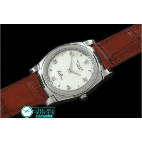 Rolex - Cellini SS/LE White Num Swiss Quartz