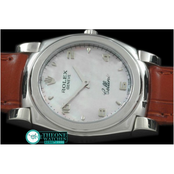 Rolex - Cellini SS/LE MOP Pink Num Swiss Quartz