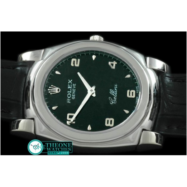 Rolex - Cellini SS/LE Black Num Swiss Quartz