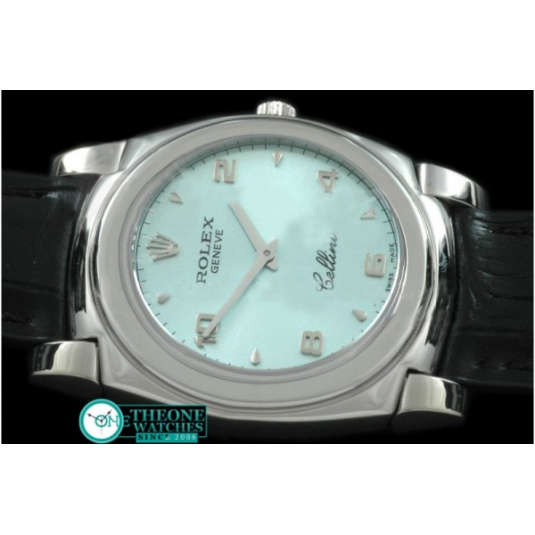 Rolex - Cellini SS/LE Lilac Blue Num Swiss Quartz