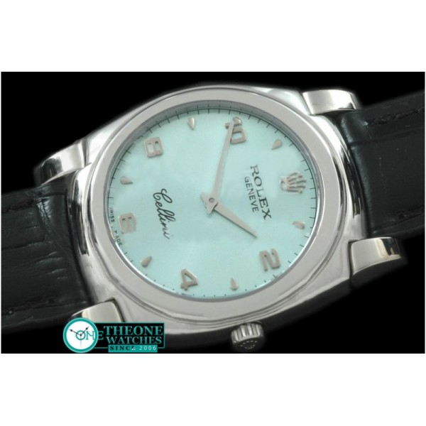 Rolex - Cellini SS/LE Lilac Blue Num Swiss Quartz