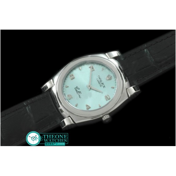 Rolex - Cellini SS/LE Lilac Blue Num Swiss Quartz