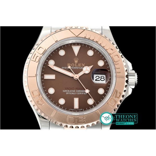 Rolex - YachtMaster 116623 40mm RG/SS Brown VRF Asia 2836