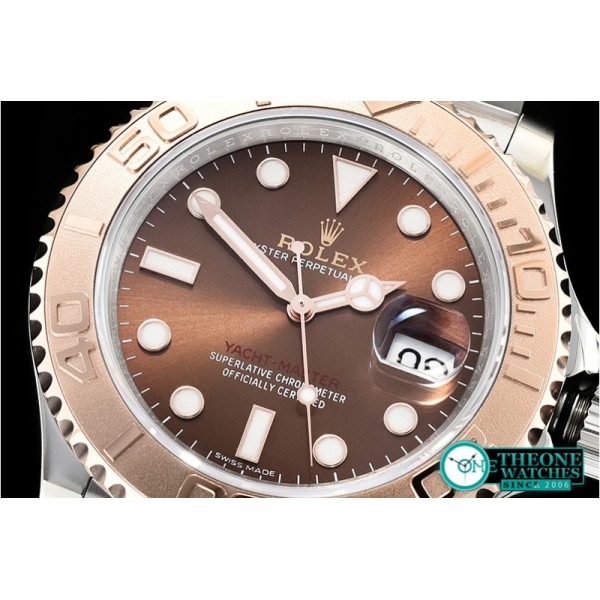 Rolex - YachtMaster 116623 40mm RG/SS Brown VRF Asia 2836