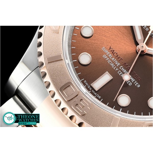 Rolex - YachtMaster 116623 40mm RG/SS Brown VRF Asia 2836