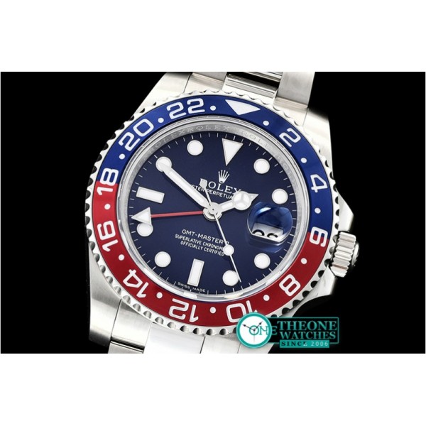 Rolex - GMT Master II 116719BLRO SS/SS Blue GMF Asia 2836