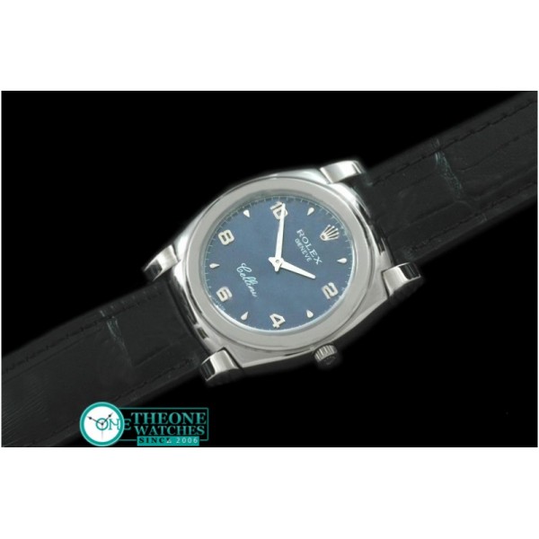 Rolex - Cellini SS/LE Blue Num Swiss Quartz