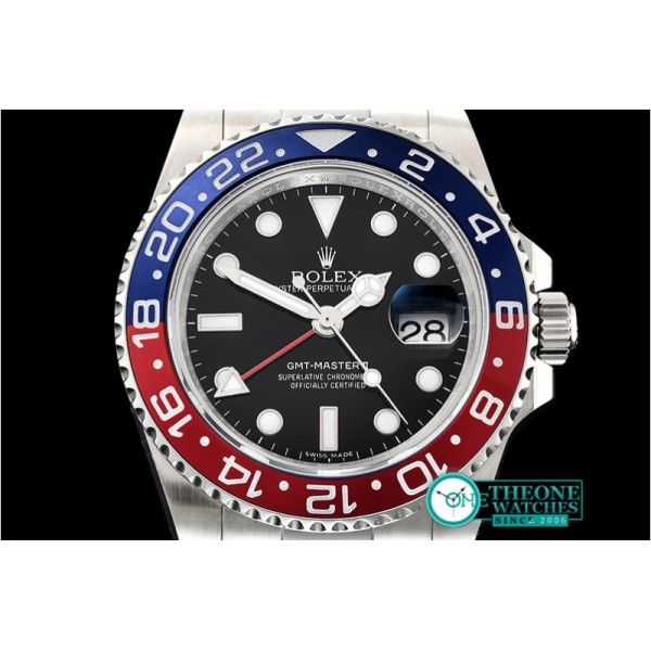 Rolex - GMT Master II 116719BLRO SS/SS Black GMF Asia 2836