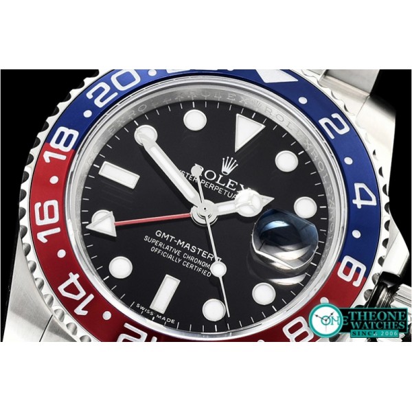 Rolex - GMT Master II 116719BLRO SS/SS Black GMF Asia 2836