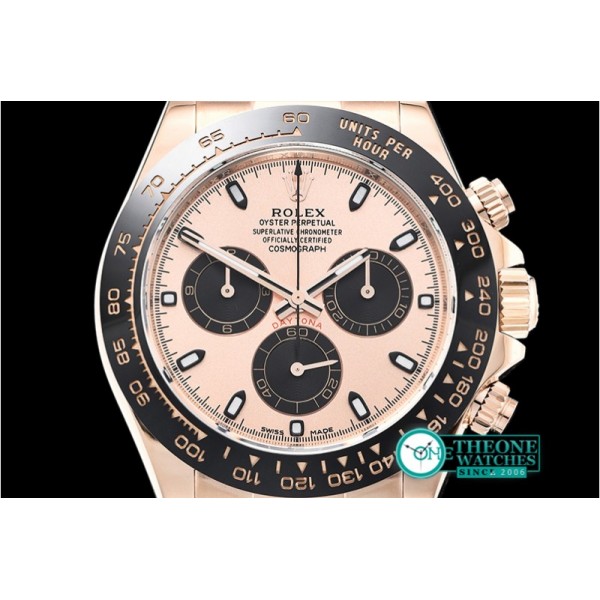 Rolex - Daytona 116515 CER/RG/RU Rose/Stk ARF V2 A4130 Mod