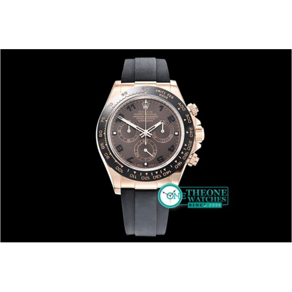 Rolex - Daytona 116515 CER/RG/RU Brown/Num ARF V2 A4130 Mod