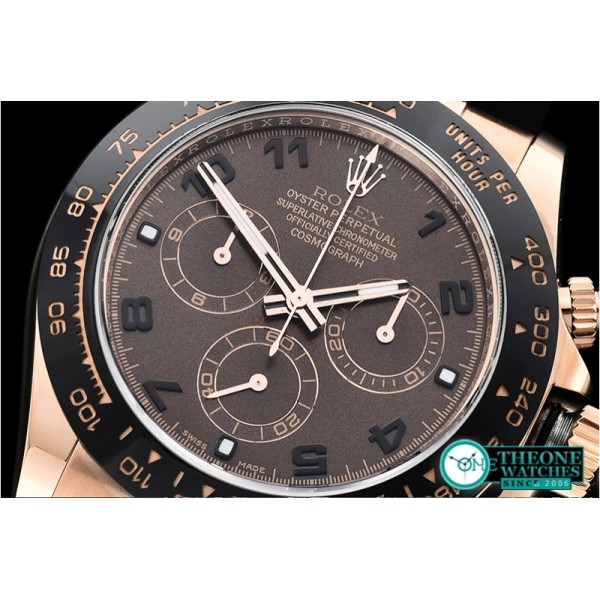 Rolex - Daytona 116515 CER/RG/RU Brown/Num ARF V2 A4130 Mod