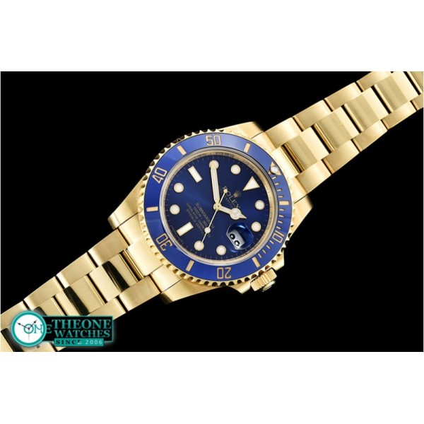 Rolex - Submariner 116618LN YG/YG Blue KSF Asia 2836