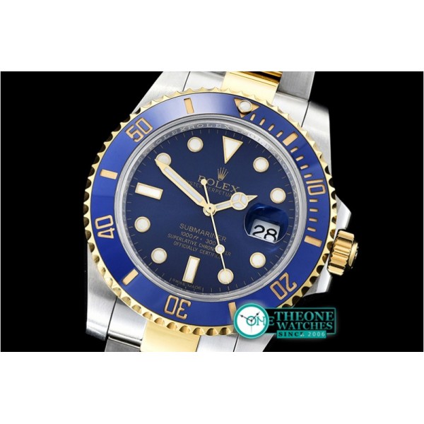 Rolex - Submariner 116613LN Cer YG/SS Blue KSF Asia 2836