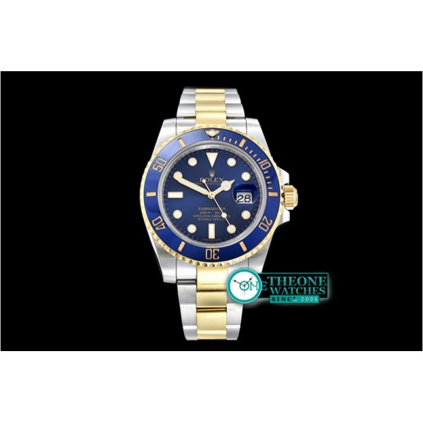 Rolex - Submariner 116613LN Cer YG/SS Blue KSF Asia 2836