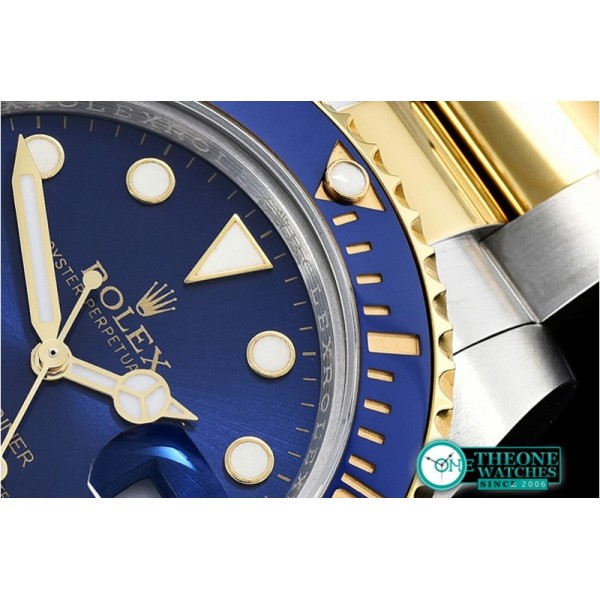 Rolex - Submariner 116613LN Cer YG/SS Blue KSF Asia 2836