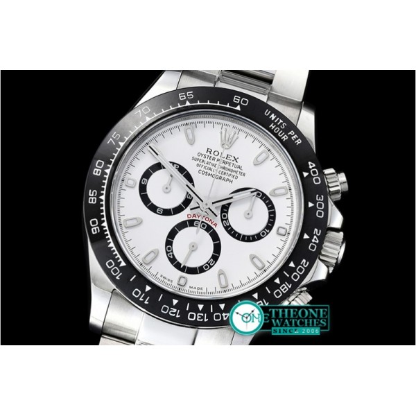 Rolex - Daytona 116500LN 904L CER/SS/SS Wht GMF A7750 A4130