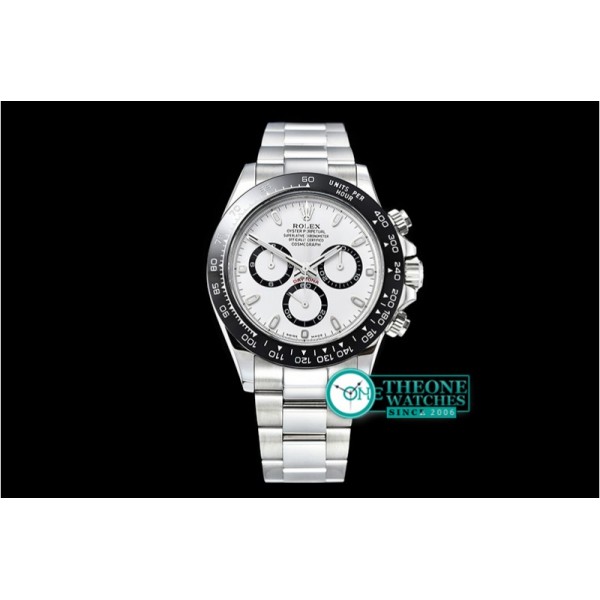 Rolex - Daytona 116500LN 904L CER/SS/SS Wht GMF A7750 A4130