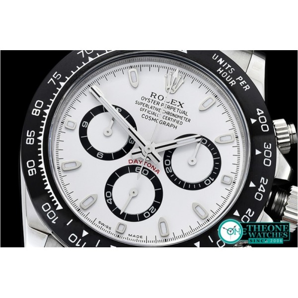 Rolex - Daytona 116500LN 904L CER/SS/SS Wht GMF A7750 A4130