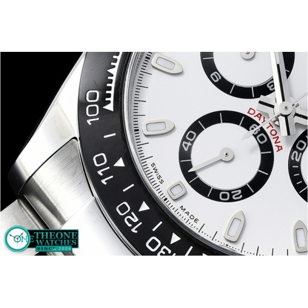 Rolex - Daytona 116500LN 904L CER/SS/SS Wht GMF A7750 A4130