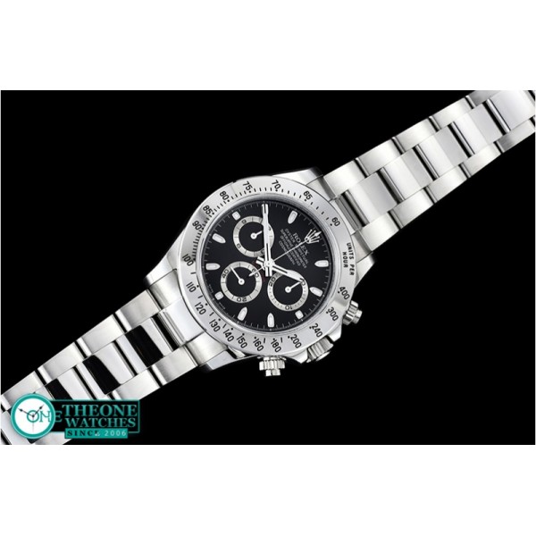 Rolex - Daytona 116520 904L SS/SS Blk GMF Asia 7750 A4130