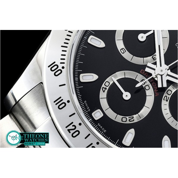 Rolex - Daytona 116520 904L SS/SS Blk GMF Asia 7750 A4130