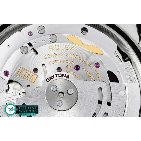 Rolex - Daytona 116520 904L SS/SS Blk GMF Asia 7750 A4130