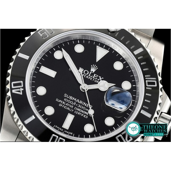 Rolex - Submariner 116610LN SS/SS Black DJF V2 DJ3135 Mod