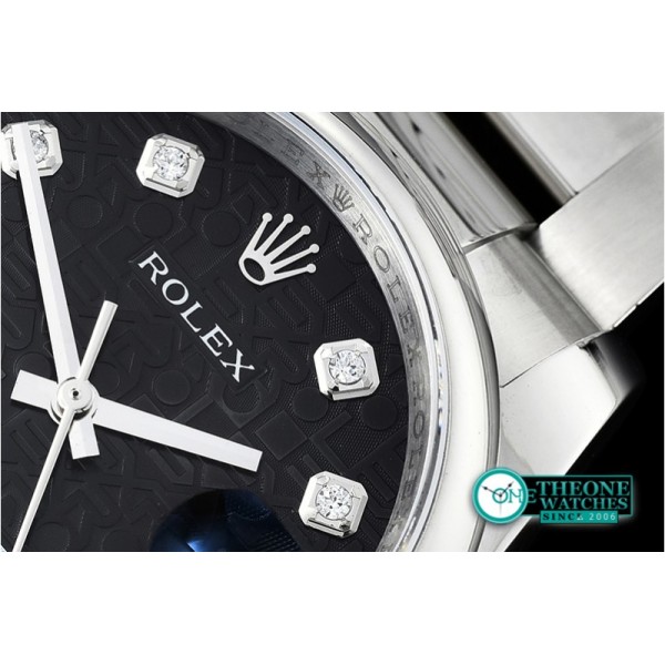 Rolex - DJ 116234 Smt 904L Oyst SS/SS Blk Diam DJF V2 A2824