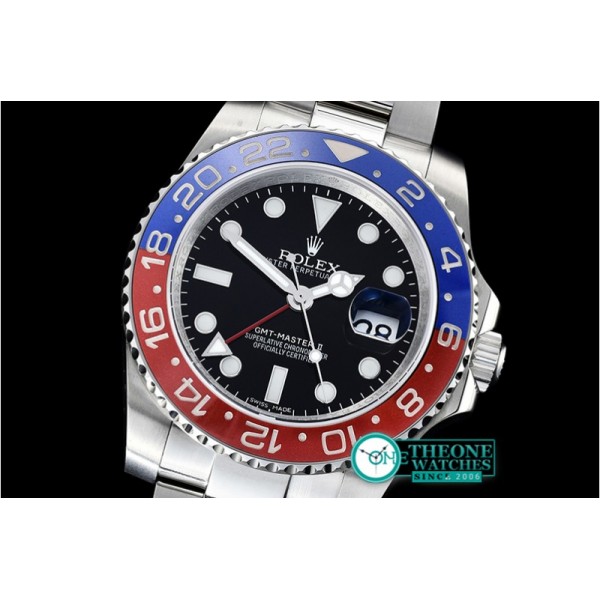 Rolex - GMT Master II 116719BLRO SS/SS Black DJF Asia 2836