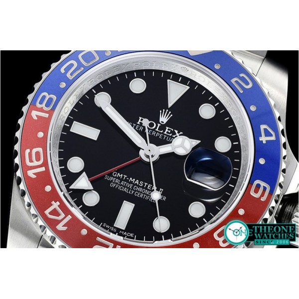 Rolex - GMT Master II 116719BLRO SS/SS Black DJF Asia 2836