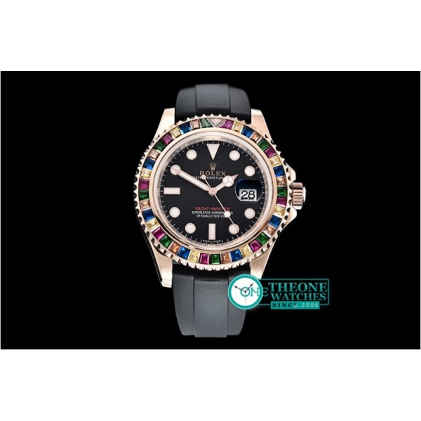 Rolex - YachtMaster 40 116695SATS RG/RU Black WF Asia 2836