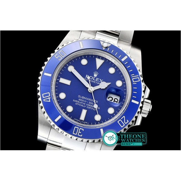 Rolex - Submariner 116619LN SS/SS Blue JF Asia 2824