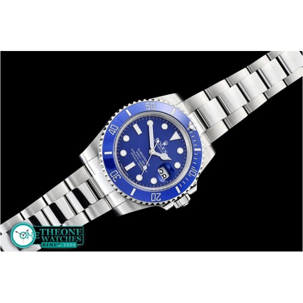 Rolex - Submariner 116619LN SS/SS Blue JF Asia 2824