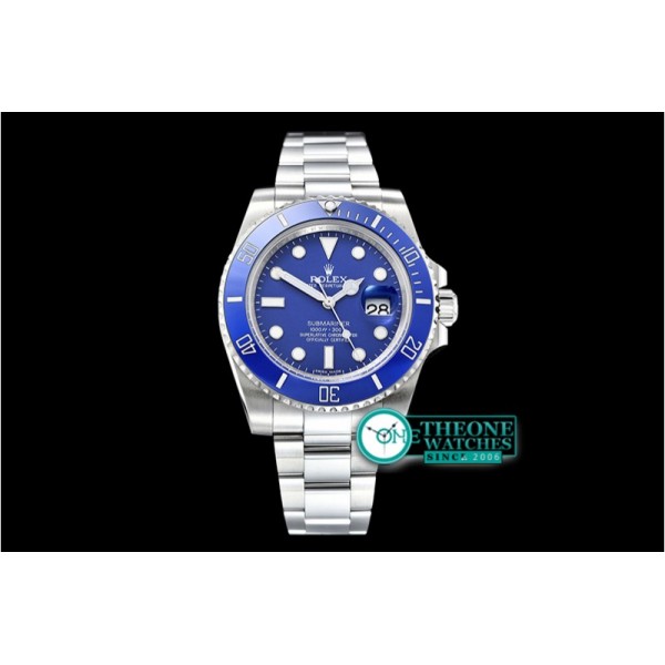 Rolex - Submariner 116619LN SS/SS Blue JF Asia 2824