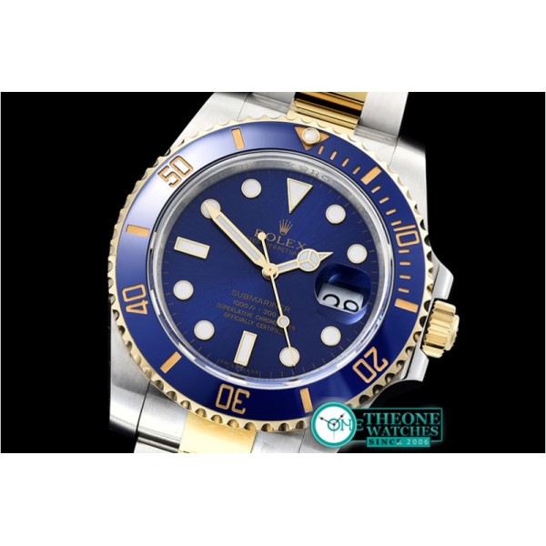 Rolex - Submariner 116613LN 904L Cer YG/SS Blue ARF SH3135