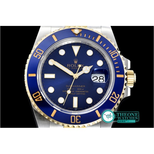 Rolex - Submariner 116613LN 904L Cer YG/SS Blue ARF SH3135