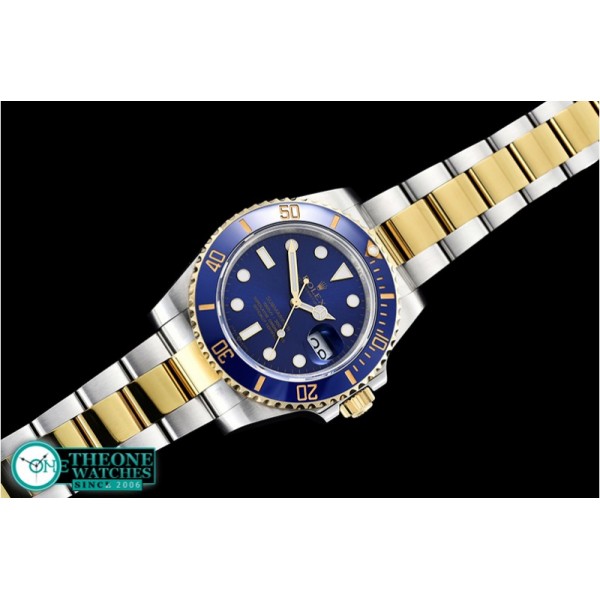 Rolex - Submariner 116613LN 904L Cer YG/SS Blue ARF SH3135