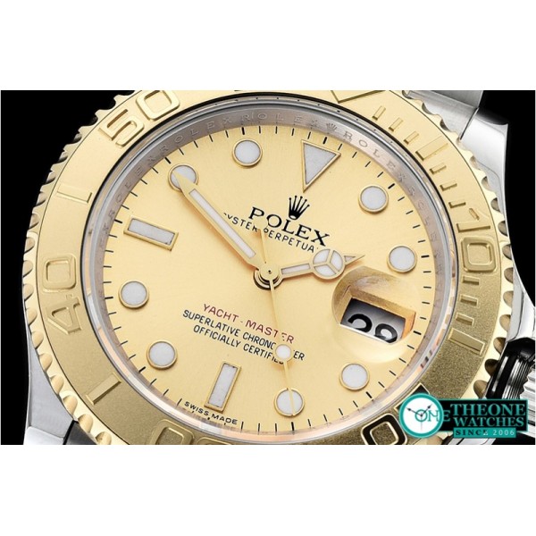 Rolex - YachtMaster 116613 40mm 904L YG/SS Gold GMF A3135