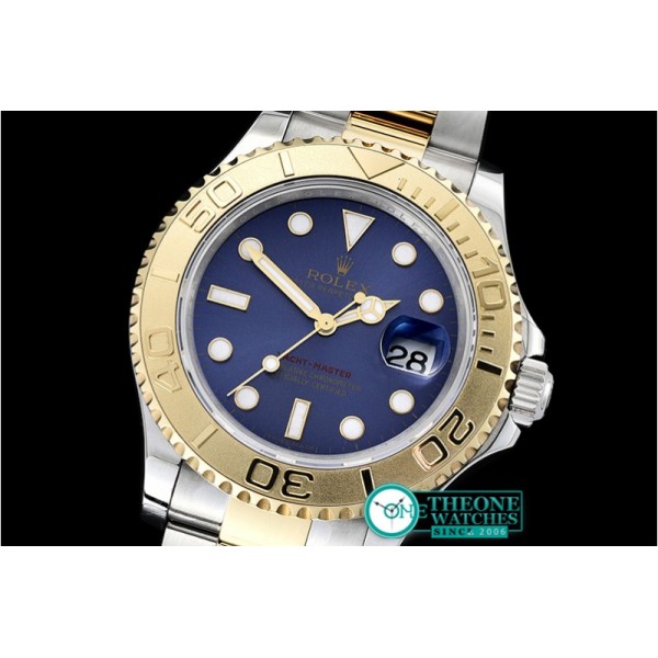 Rolex - YachtMaster 116613 40mm 904L YG/SS Blue GMF A3135