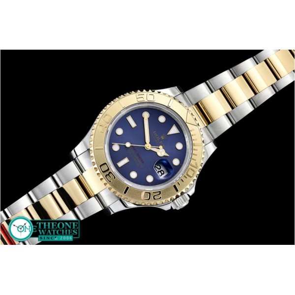 Rolex - YachtMaster 116613 40mm 904L YG/SS Blue GMF A3135