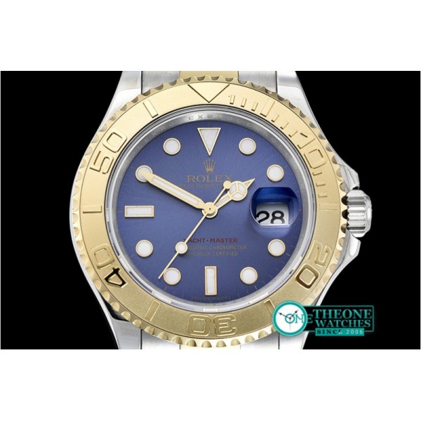 Rolex - YachtMaster 116613 40mm 904L YG/SS Blue GMF A3135